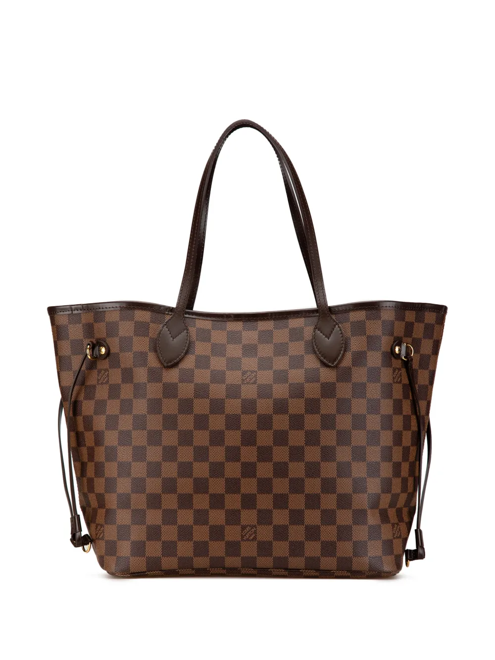 Louis Vuitton Pre-Owned 2011 ダミエ エベヌ ネヴァーフル MM トートバッグ - ブラウン Louis Vuitton Pre-Owned 2011 ダミエ エベヌ ネヴァーフル MM トートバッグ - ブラウン