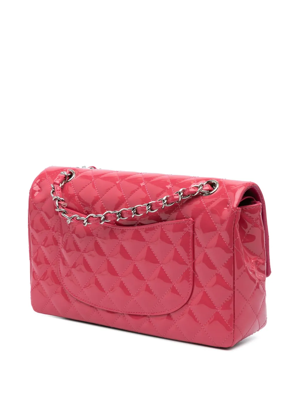 CHANEL Pre-Owned 2014 Medium Classic Patent Double Flap shoulder bag | Pre-Owned | Image 2
