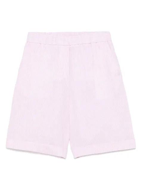 Peserico shorts con motivo de rayas