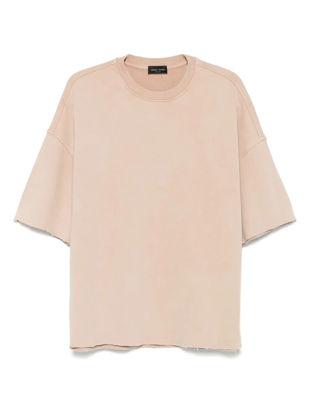 Roberto Collina playera con bordes sin rematar | neutro | Image 1