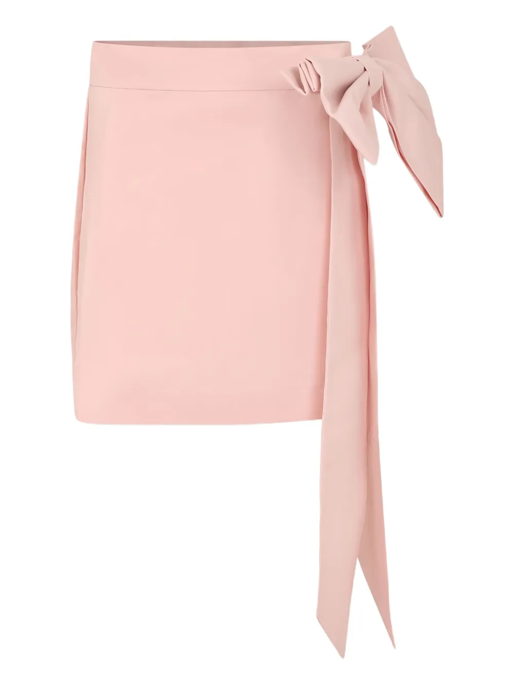 Caroline Bosmans Mini-rok met strikdetail Roze