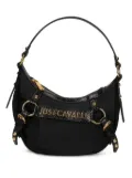 Just Cavalli logo-lettering shoulder bag - Black