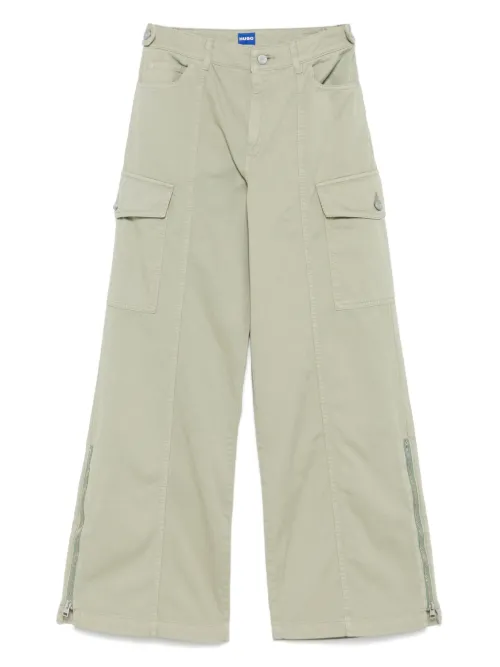Pantalon ample à poches cargo - HUGO - Modalova