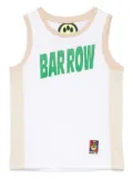 Barrow kids logo-print vest - White