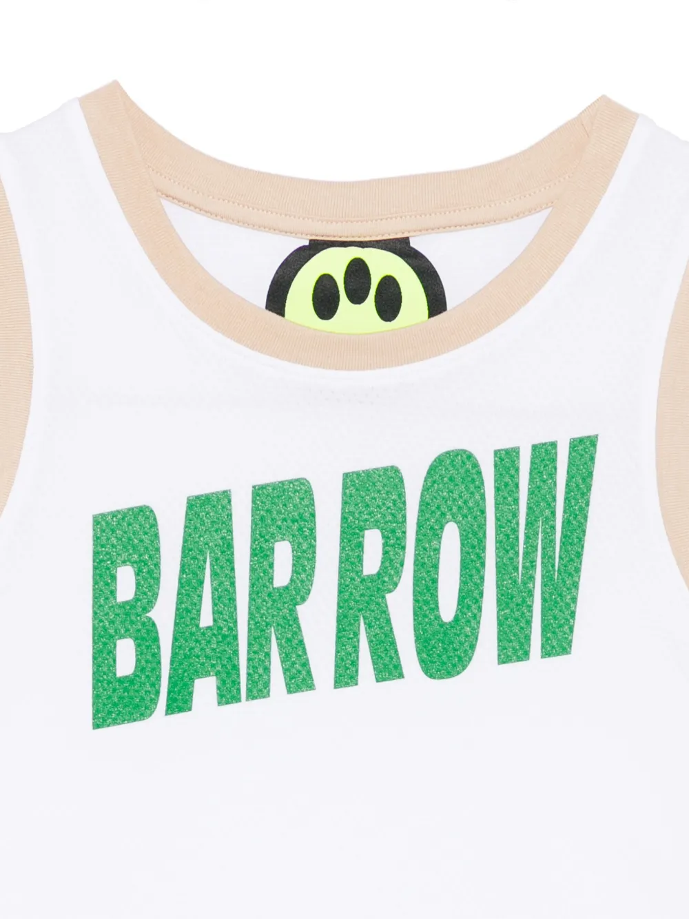Barrow kids Hemd met logoprint Wit