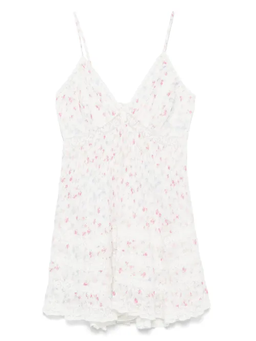 Robe Alonna à coupe courte - LoveShackFancy - Modalova