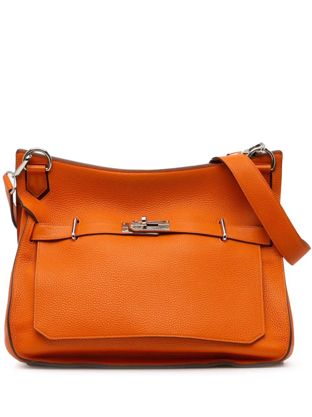 Hermès Pre-Owned 2011 トリヨン クレマンス ジプシエール 34 ショルダーバッグ - オレンジ Hermès Pre-Owned 2011 トリヨン クレマンス ジプシエール 34 ショルダーバッグ - オレンジ