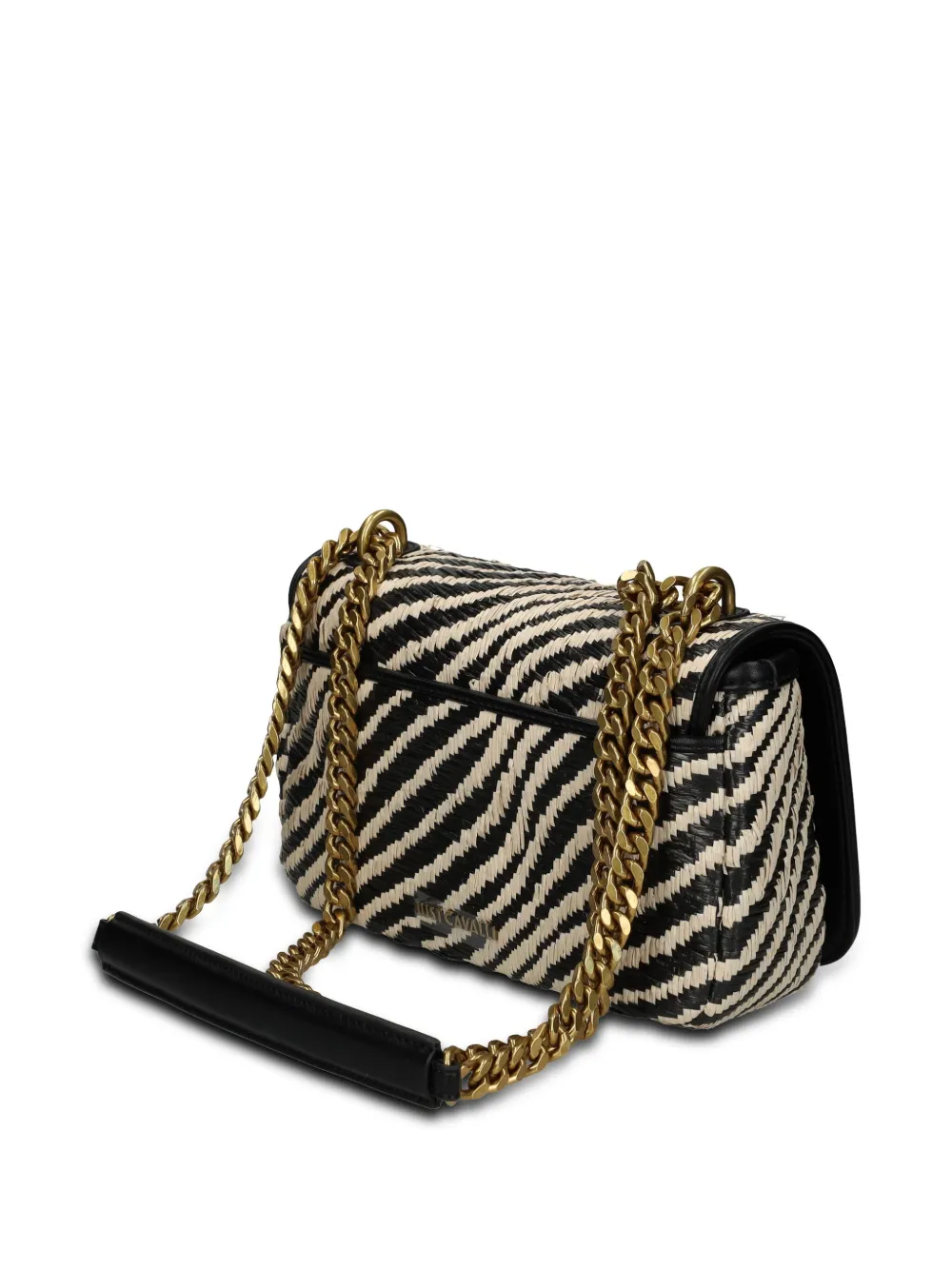 Just Cavalli Crossbodytas met zebraprint Zwart