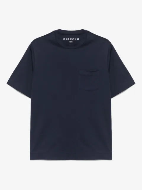 Circolo 1901 t-shirt à patch logo