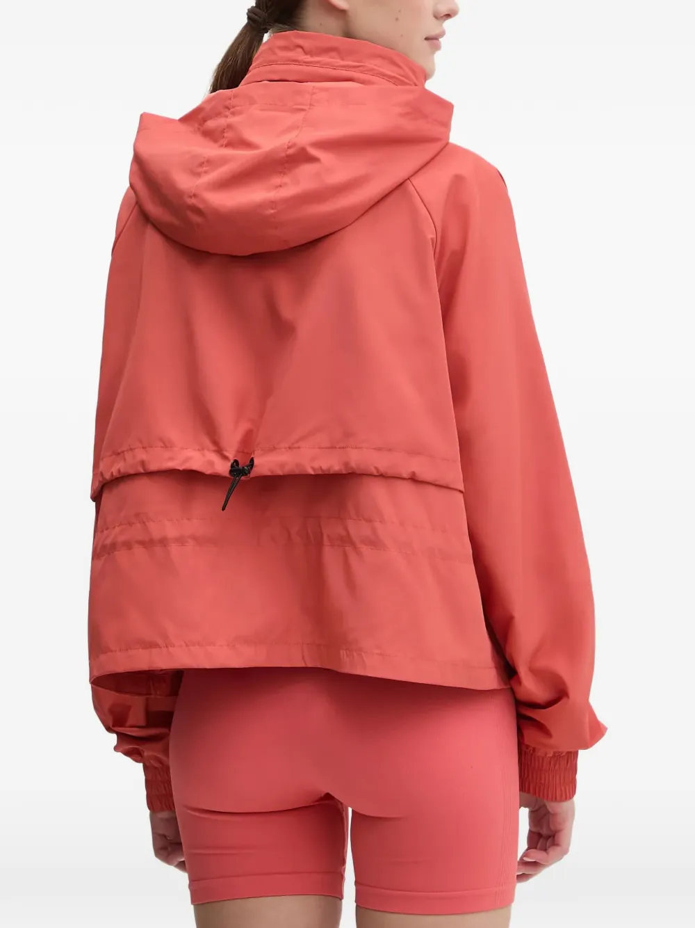  P.e Nation Hooded Zip Jacket - Red 