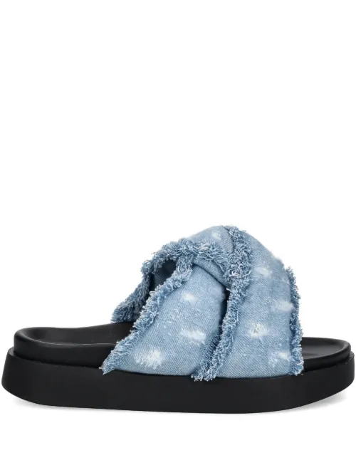 Claquettes Soft Crossed Jeans - Inuikii - Modalova