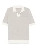 Cruciani textured-knit T-shirt - Neutrals