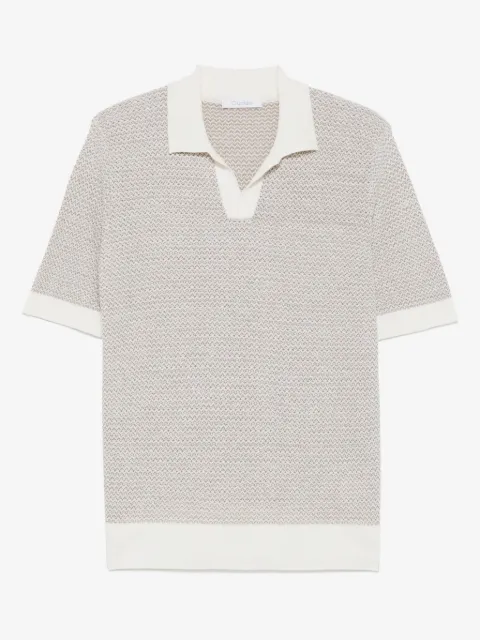 Cruciani textured-knit T-shirt