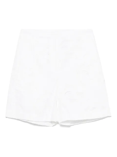 BOSS shorts con encaje floral
