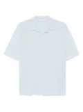 Cruciani textured-knit T-shirt - Blue
