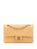 CHANEL Pre-Owned 2003-2004 Medium Classic Lambskin Double Flap shoulder bag - Brown