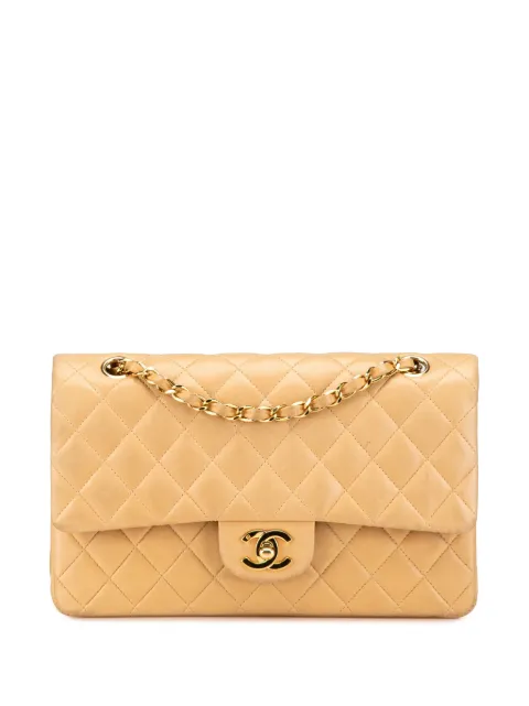 CHANEL Pre-Owned 2003-2004 Medium Classic Lambskin Double Flap shoulder bag