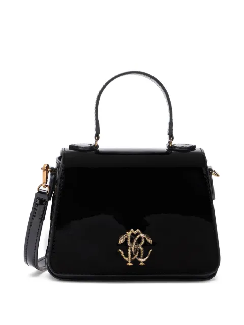Roberto Cavalli Junior leather shoulder bag 