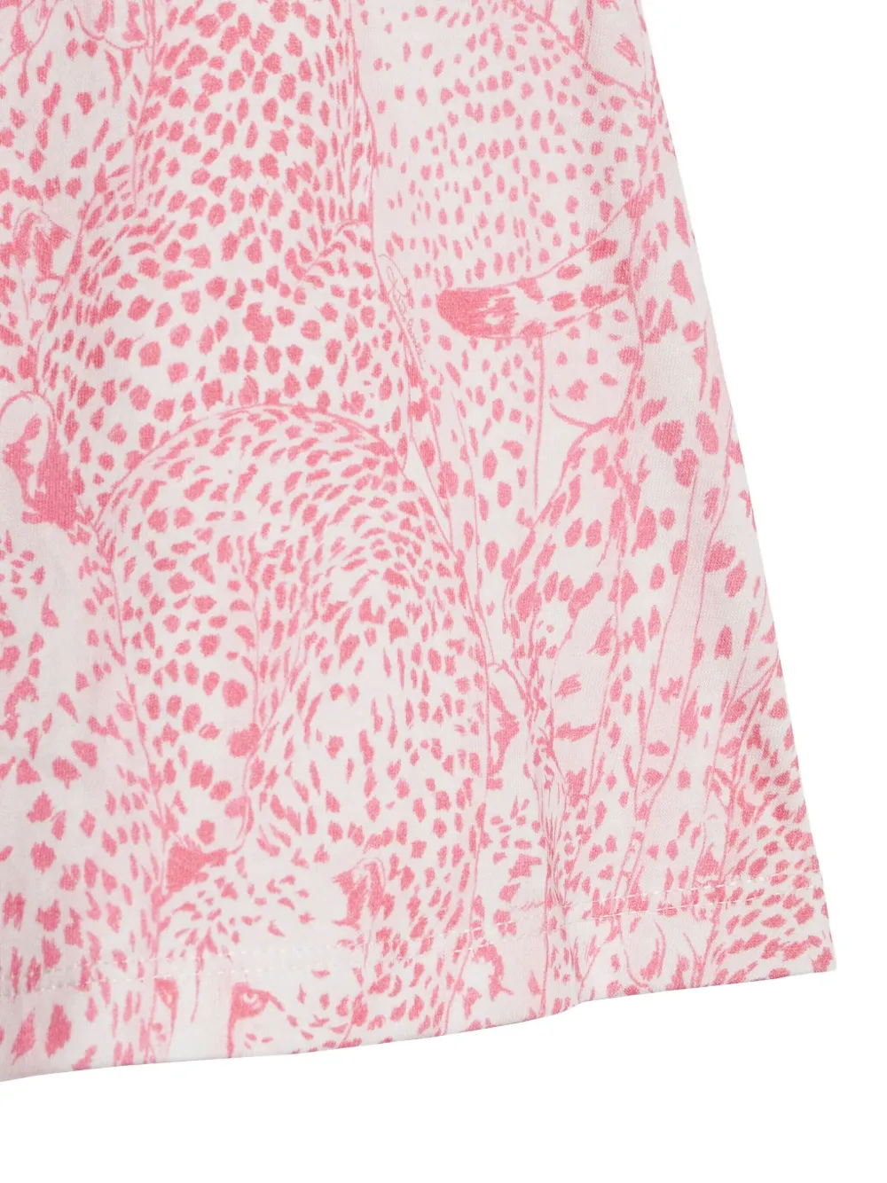 Roberto Cavalli Junior Jurk met dierenprint Roze