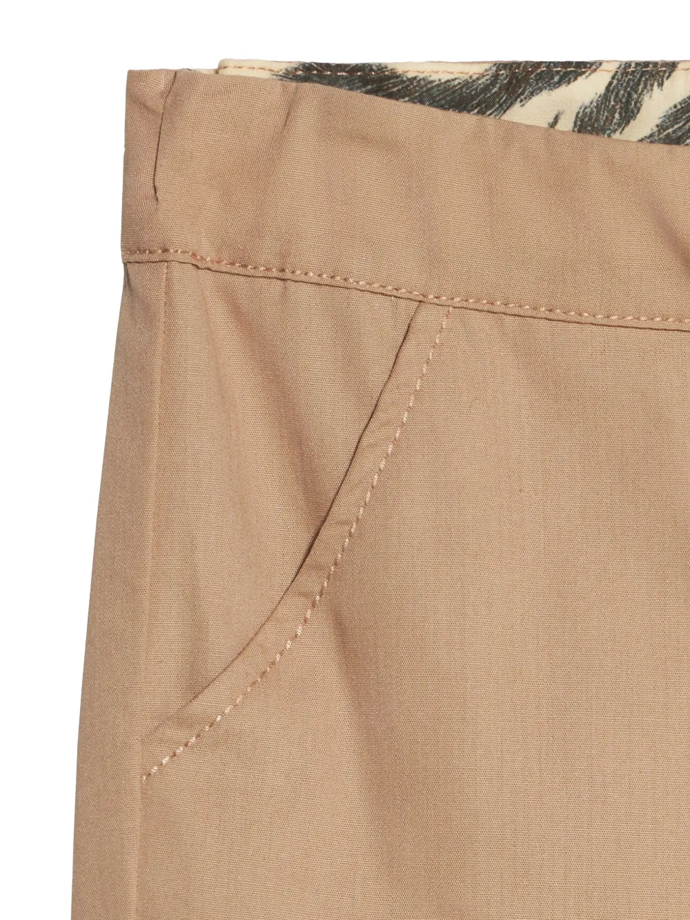 Roberto Cavalli Junior Broek met logopatch Beige