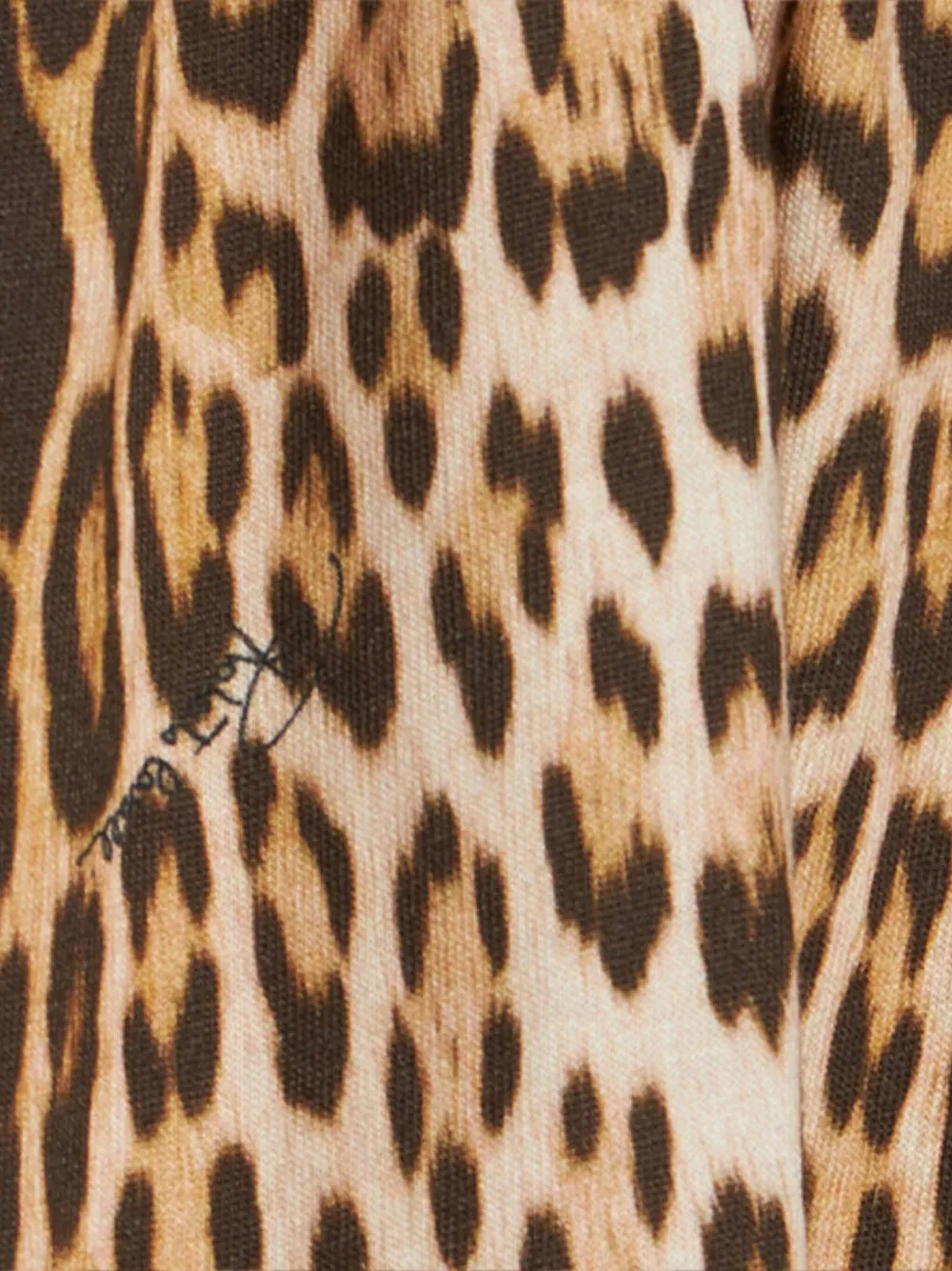 Roberto Cavalli Junior Jurk met luipaardprint Wit
