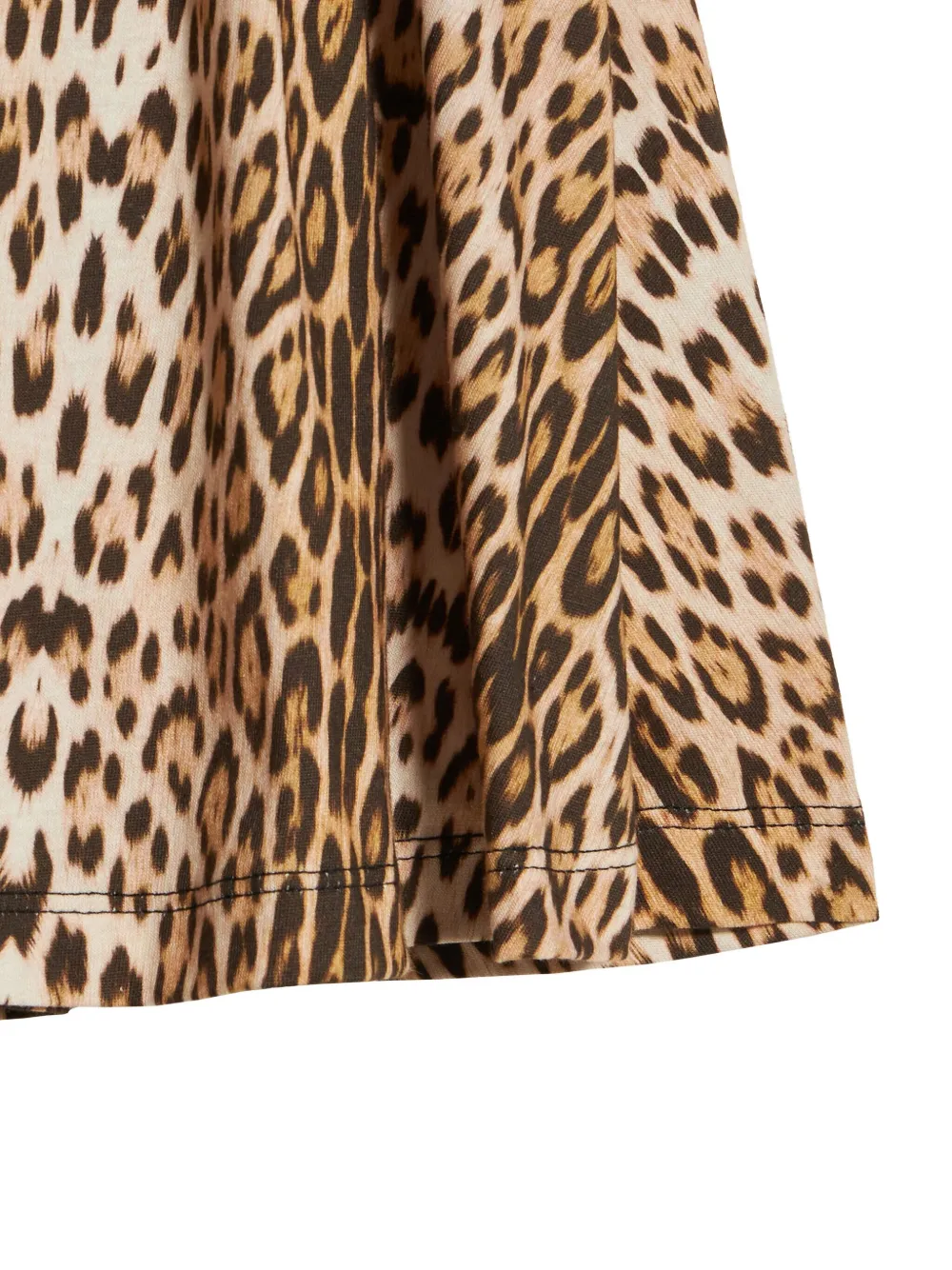 Roberto Cavalli Junior Jurk met luipaardprint Wit