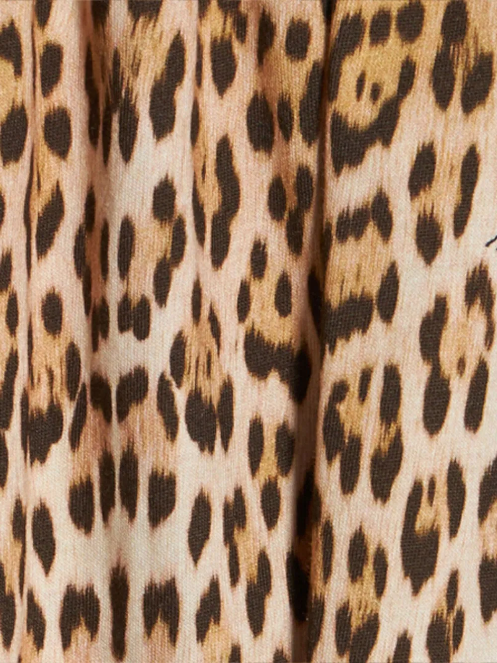 Roberto Cavalli Junior Jurk met luipaardprint Wit