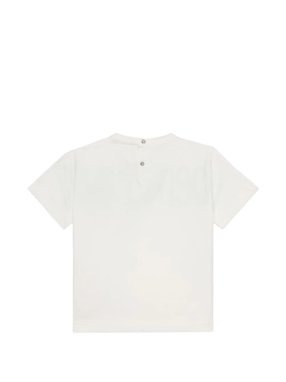Roberto Cavalli Junior T-shirt met logoprint Wit