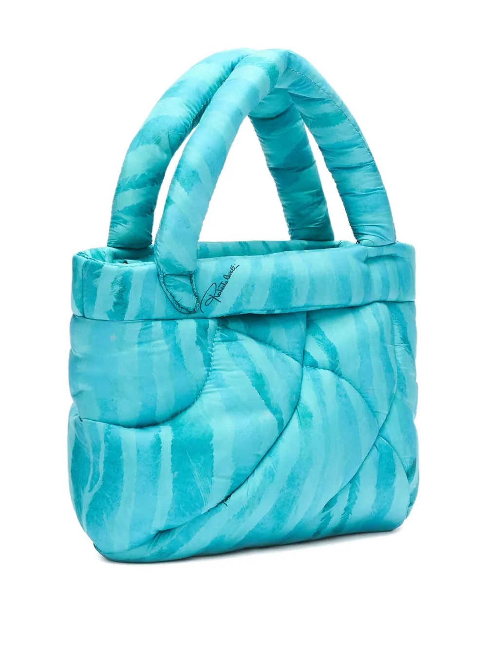 Roberto Cavalli Gewatteerde shopper Blauw