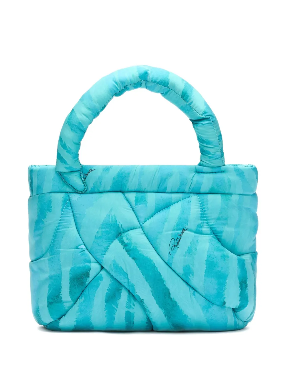 Roberto Cavalli Gewatteerde shopper Blauw