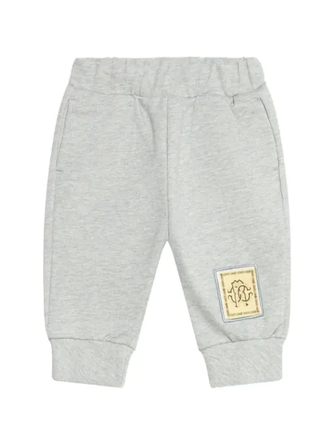Roberto Cavalli Junior logo-patch track pants