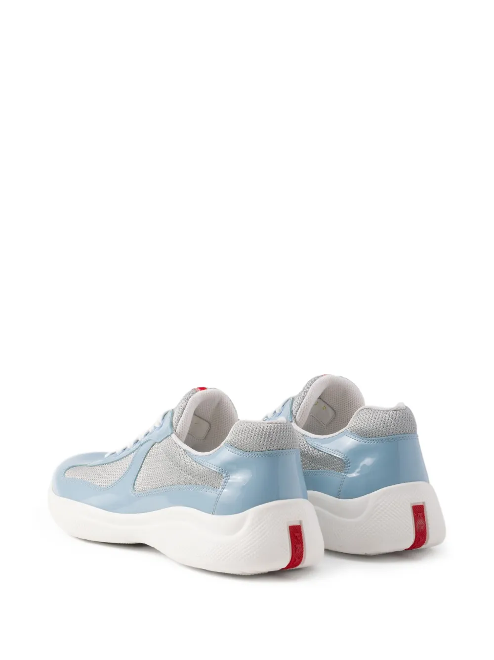 Prada America's Cup mesh-detail running sneakers Blue