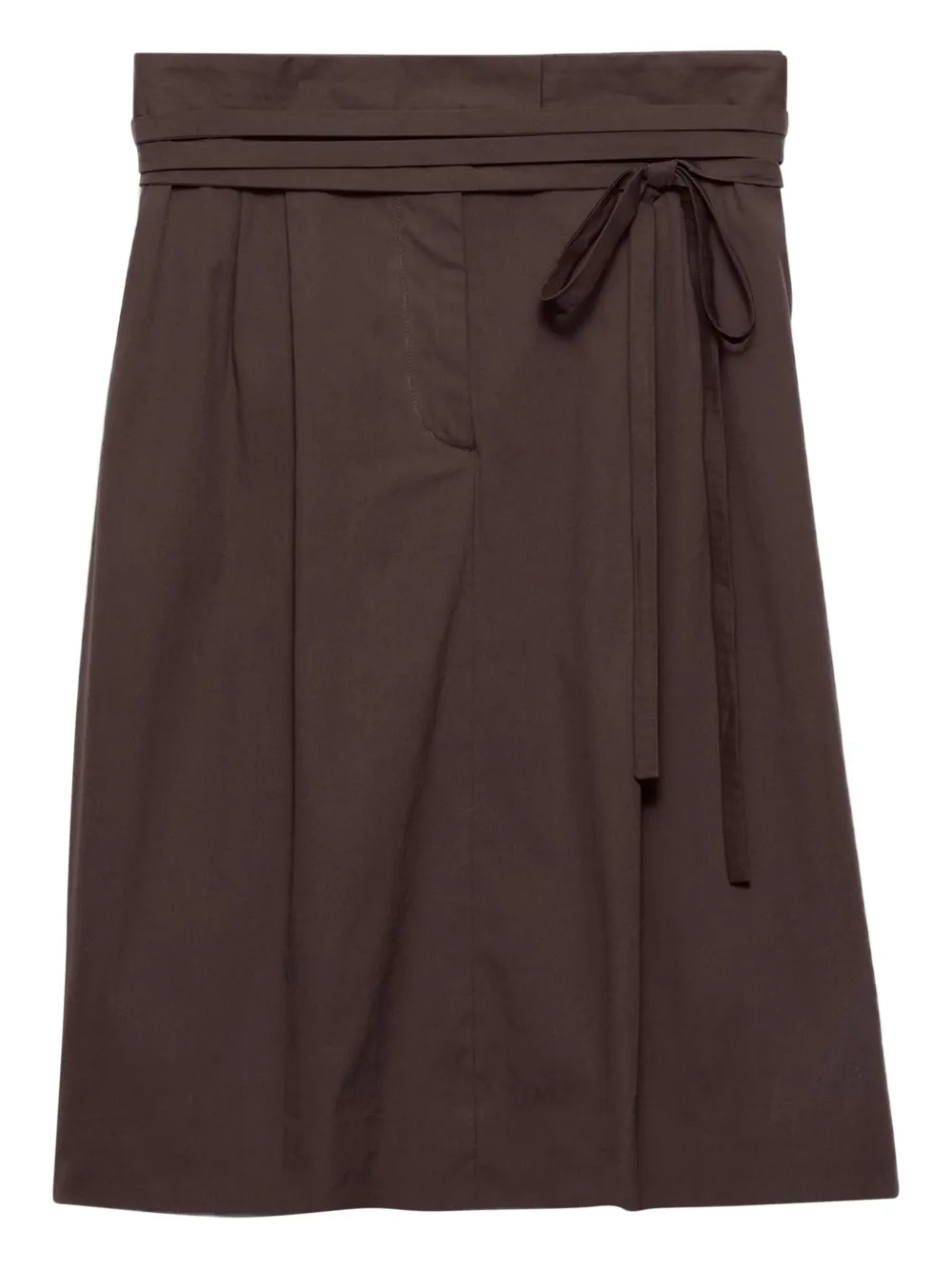 Prada Popeline rok Bruin