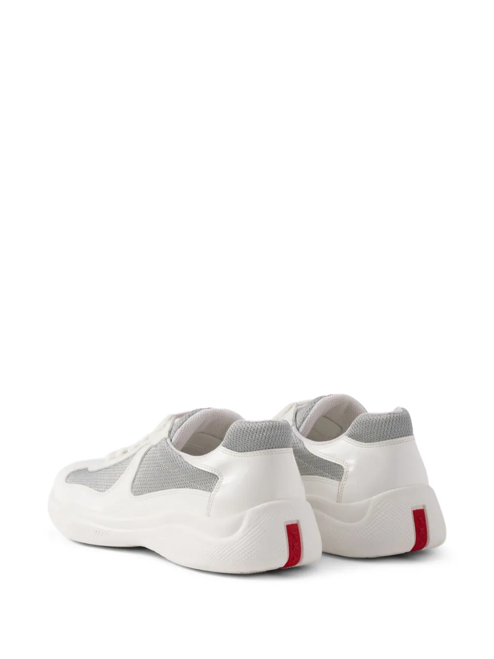 Prada America's Cup mesh-panelled sneakers White