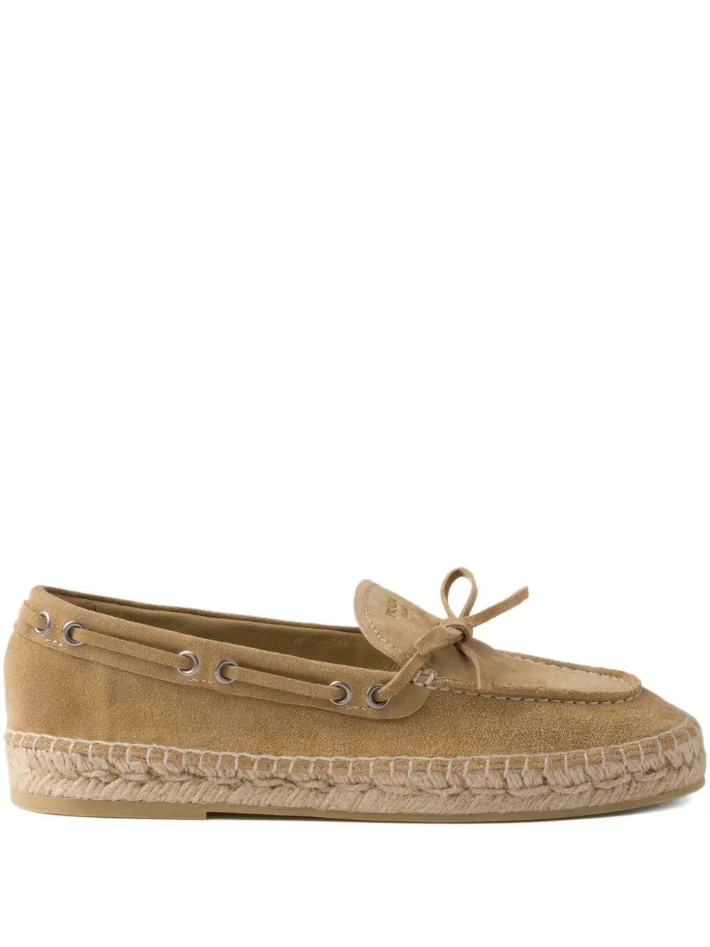 Prada Suède loafers Beige