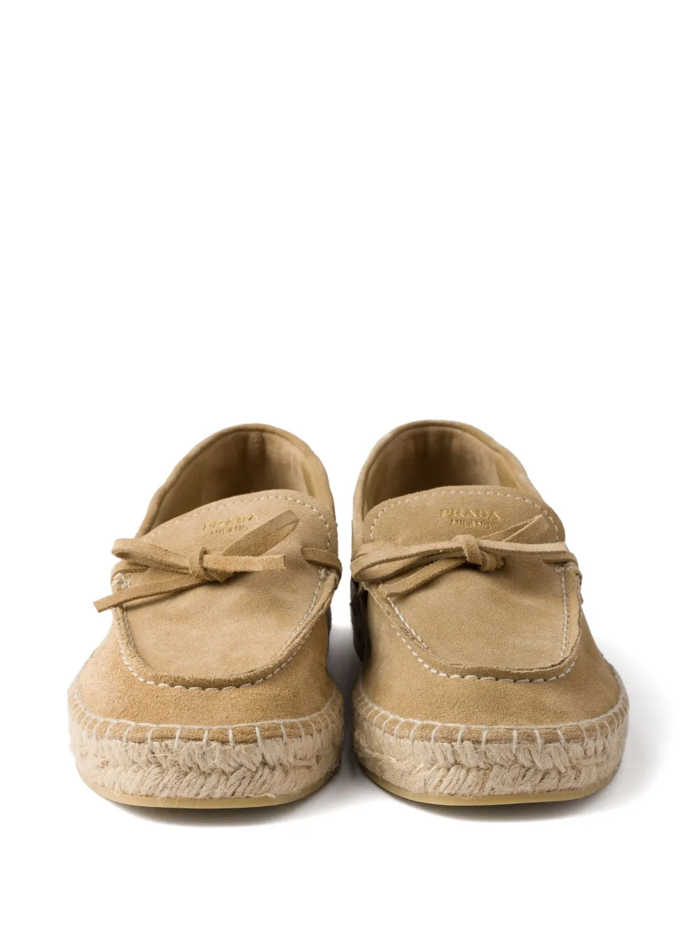 Prada Suède loafers Beige
