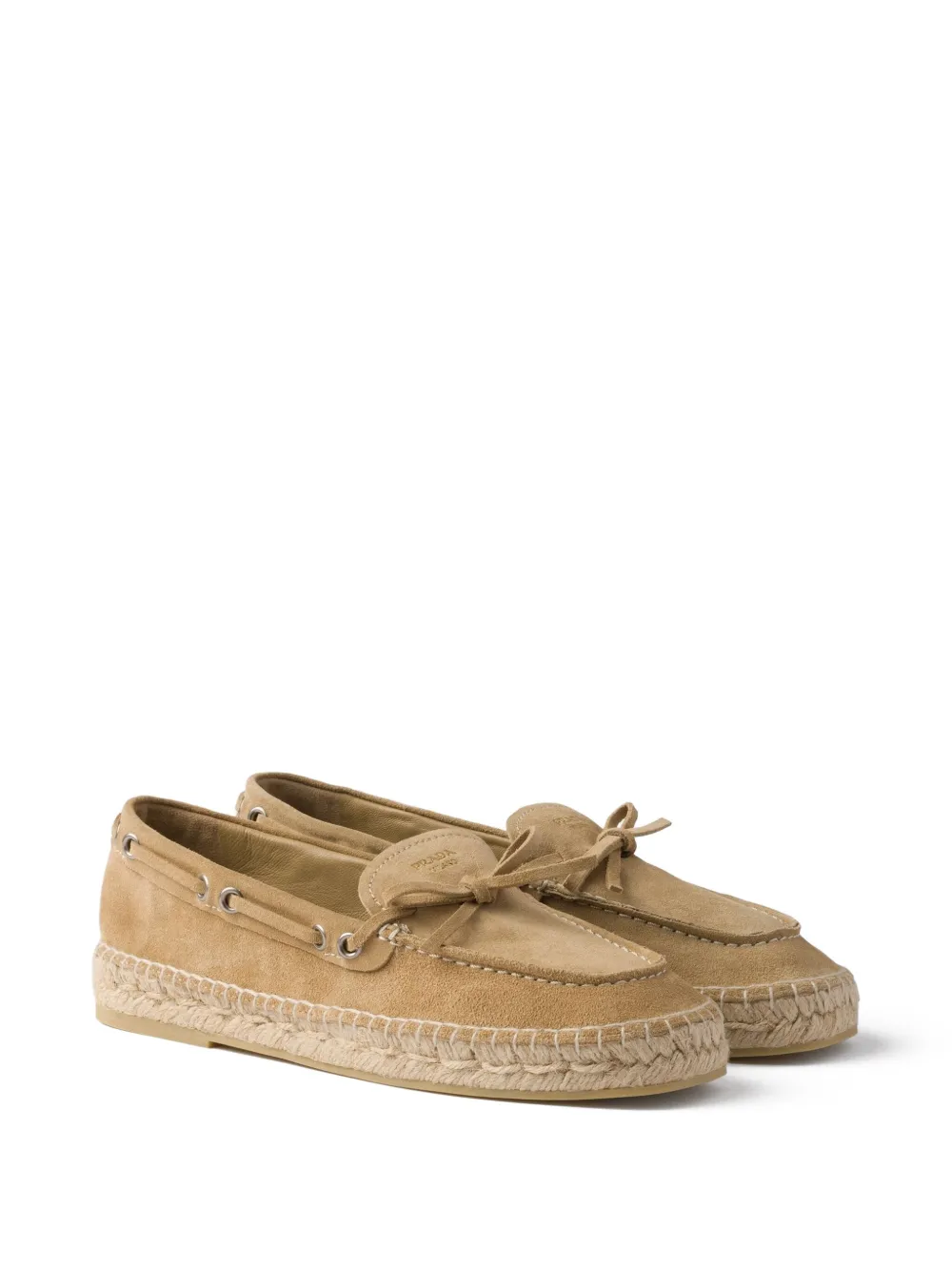 Prada Suède loafers - Beige