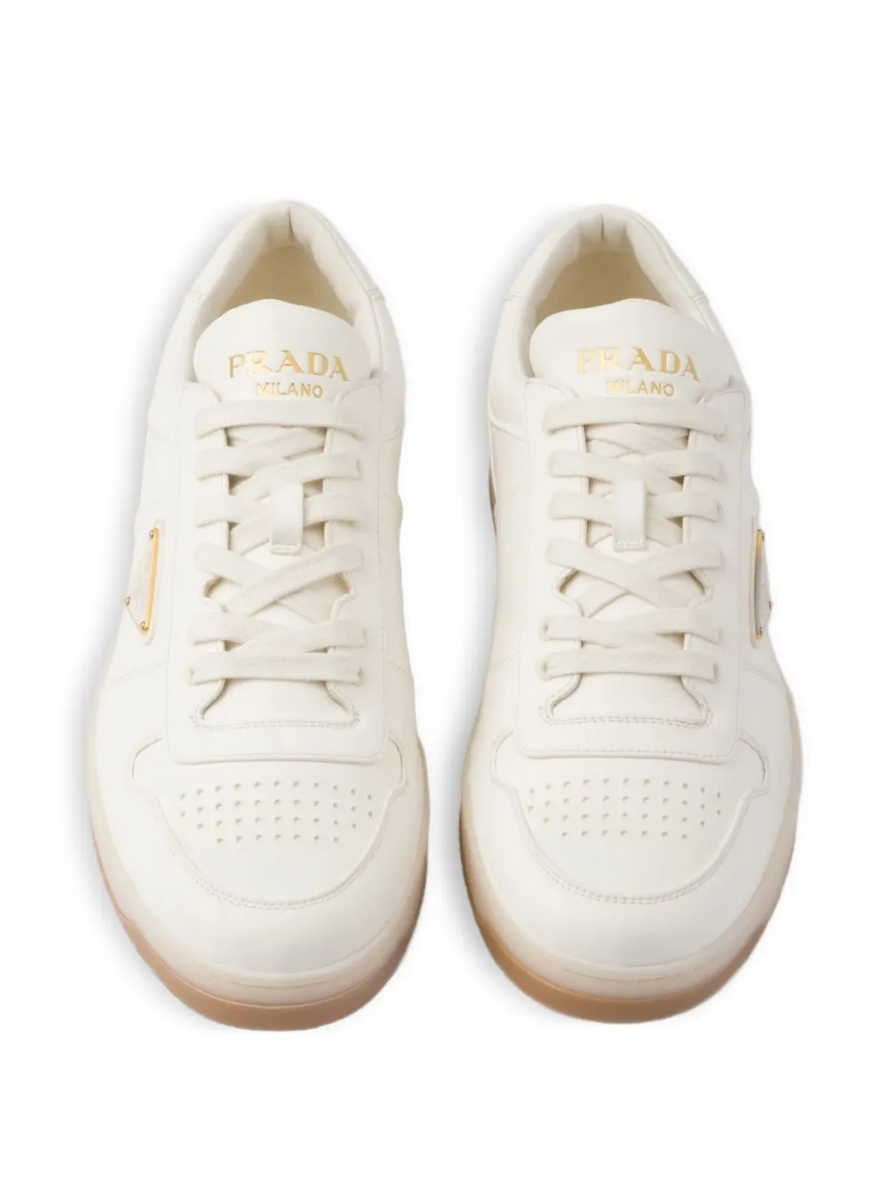Prada Downtown logo-embellished sneakers White