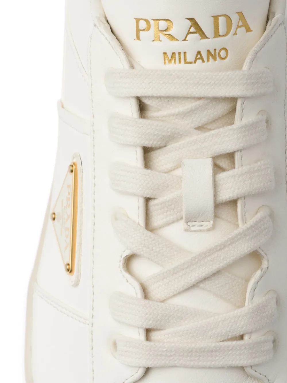 Prada Downtown logo-embellished sneakers White