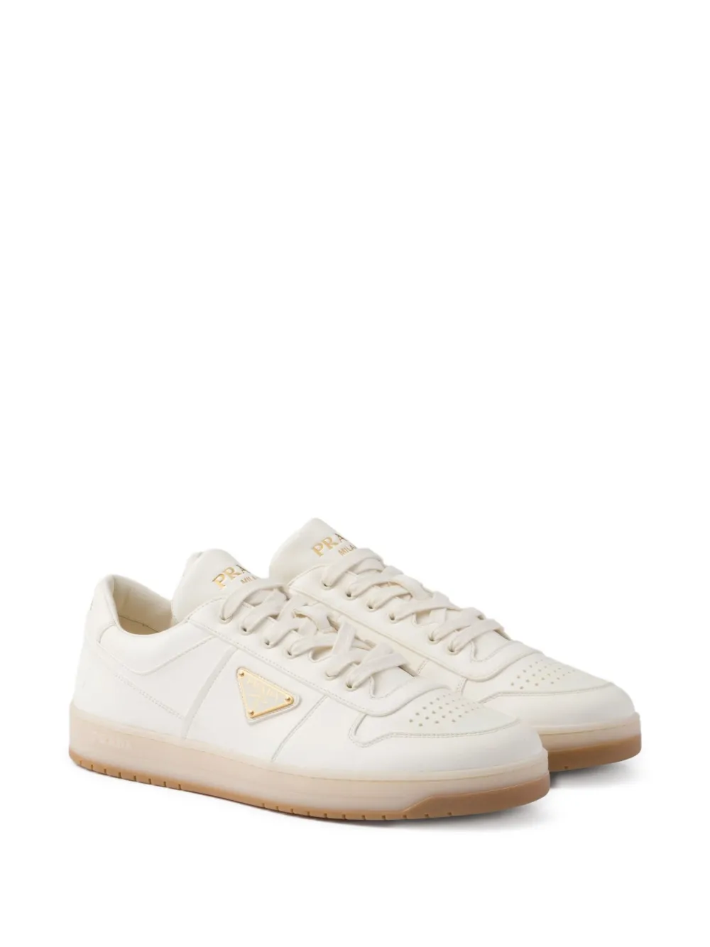 Prada Downtown logo-embellished sneakers White