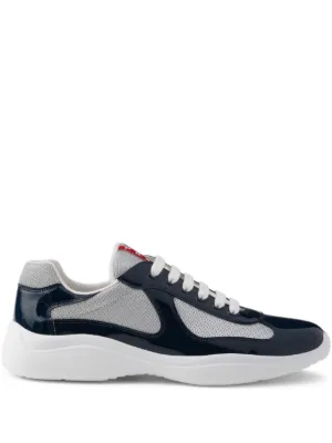 スニーカー PRADA Men Sneakers 2EE427FG000MN0 F0216 BLUE Amazon.com | Prada Men's 4E2807 Blue Leather Sneaker US 7