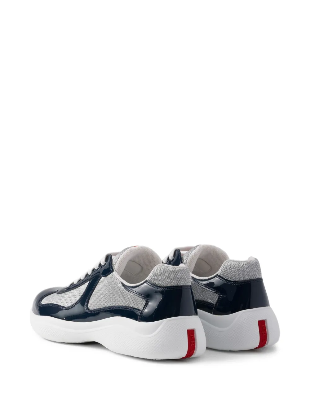 Prada America's Cup panelled chunky sneakers Blue