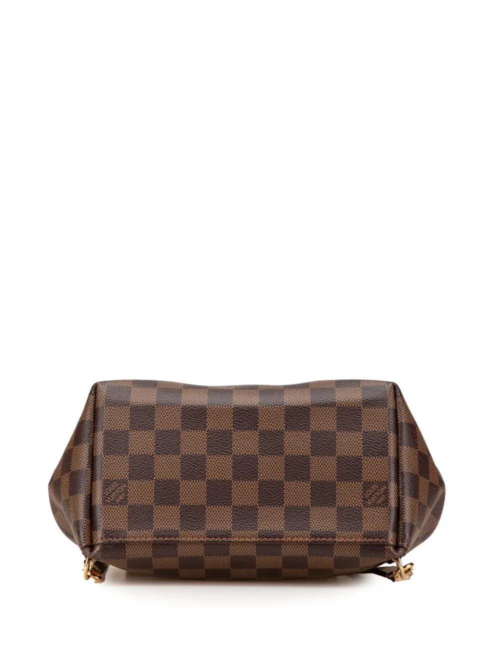 Pre-owned Louis Vuitton 2019 Damier Ebene Clapton Backpack In Brown