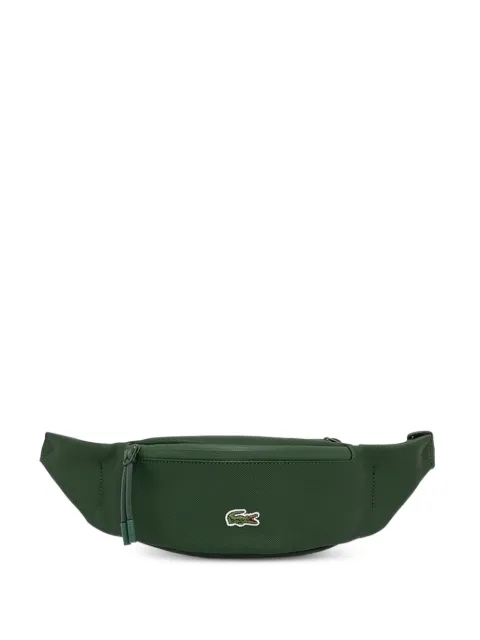 Lacoste LCST crocodile-embossed belt bag