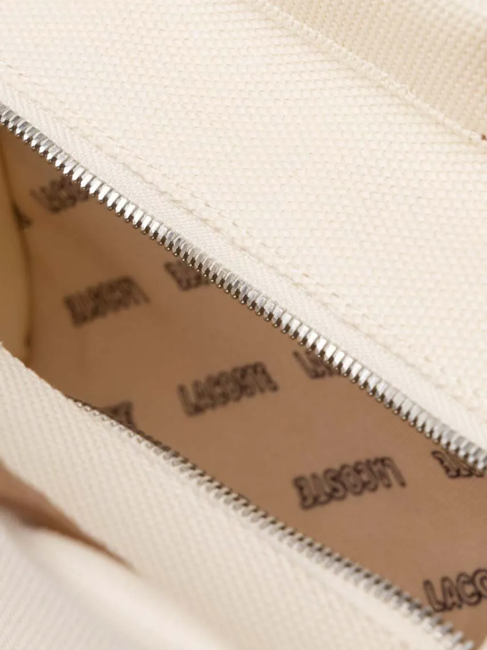 Lacoste Shopper met logoprint Beige