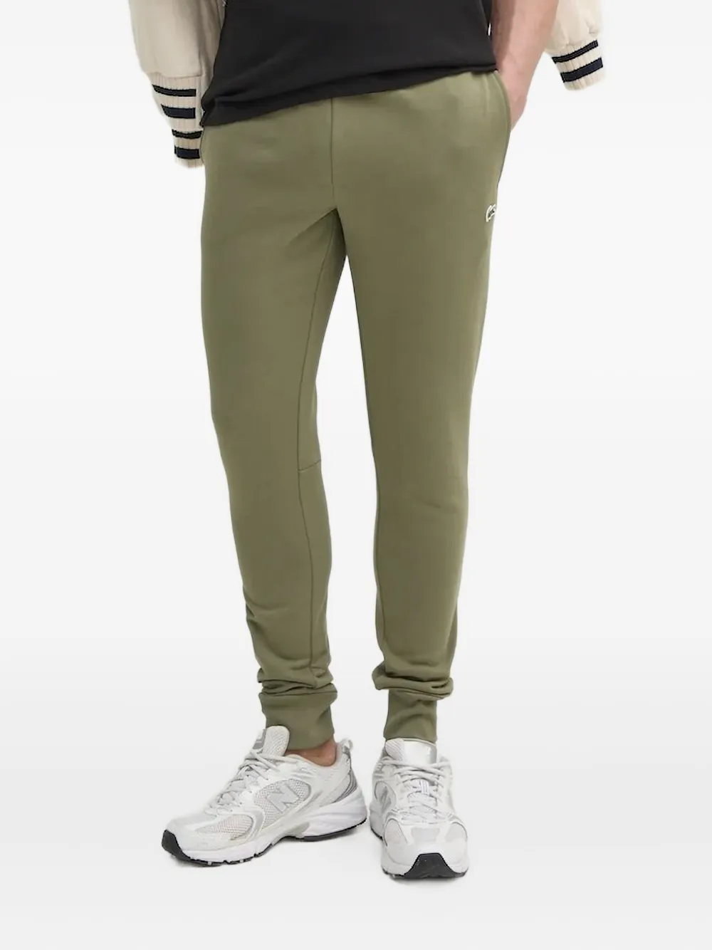 Lacoste Trainingsbroek met geborduurd logo Groen
