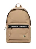 Lacoste Neocroc logo-band backpack - Brown