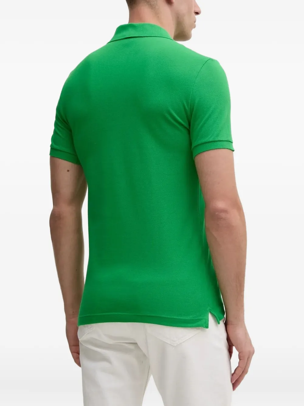 Lacoste Poloshirt met logopatch - Groen