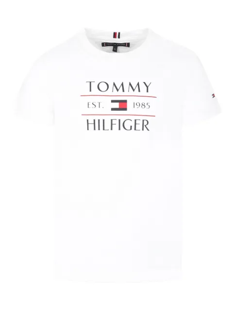 Tommy Hilfiger Junior logo-print T-shirt