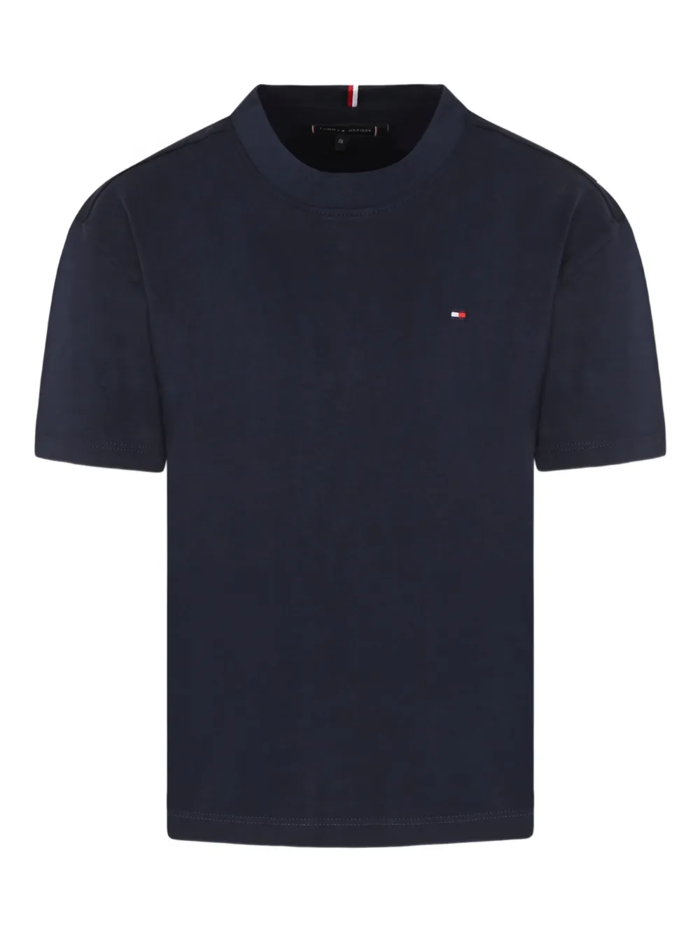 Tommy Hilfiger Junior playera con logo bordado | azul | Image 1